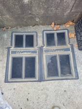 78-87 Chevrolet El Camino Floor Mats Used Worn Rat, Rug, Carpet, G Body 