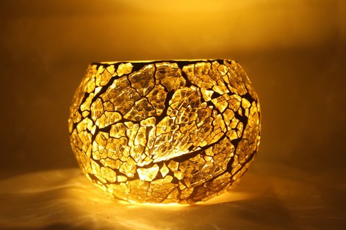Ancien porte lampe thé - à,
