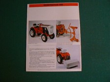 Prospectus plug: MOTORCYCLE STANDARD 1400 micro tractor