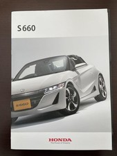 Honda S660 Catalog Sports Car Compact Japanese Collector Used