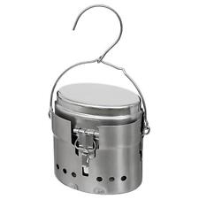 MFH Swedish army Trangia mess kit Repro M40 stainless steel 1.5l camping burner