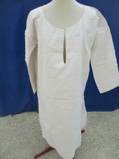 Chemise ancienne N°240 femme homme grand mère  lin chanvre nuit robe  bon état