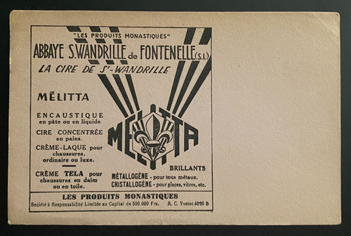 Buvard publicitaire les - publicitaire, "