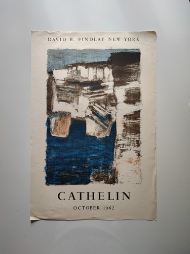 Bernard cathelin affiche - bernard,