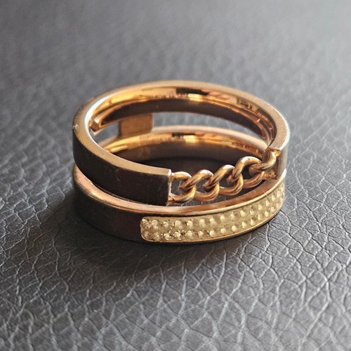 Bague ceinture strass - ceinture, de