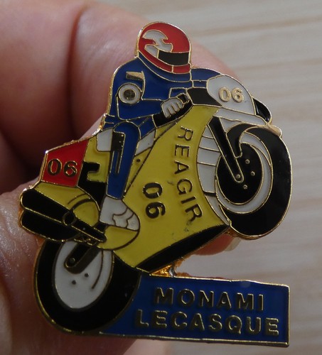 Rare beau pin vintage moto - rare,
