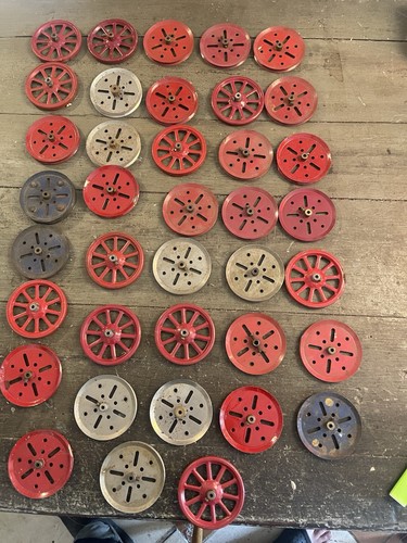 Lot roues de charette - ,