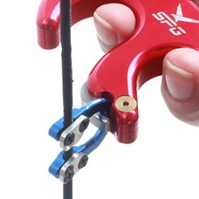 Sécurité à encoche flèche sans effort avec anneau D en métal tir à l'arc c