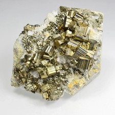 Pyrite et quartz - Kalimantan