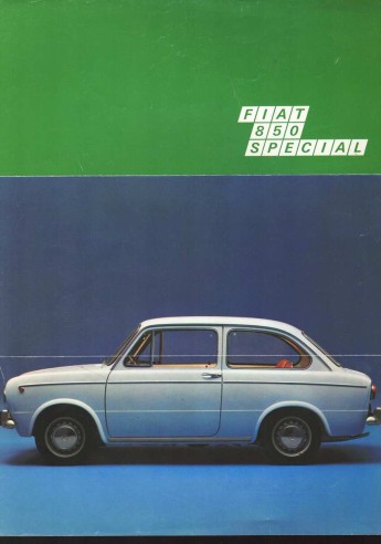 Brochure fiat 850 - ▄▀▄,