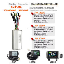 E-Bike 36V/48V KT 30A-50A Controller+LCD Display for 1000W-3000W Brushless Motor
