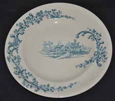Vintage LONGWY Plate POMPADOUR