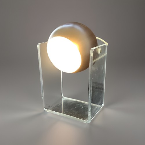 Eye ball lampe plexi - plexi, métal