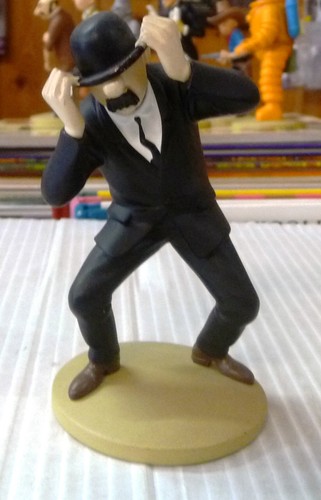 Figurine tintin dupond - ,