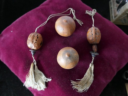 Rare ensemble noix amulettes - rare,