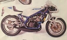 YAMAHA TZ 350 - 8 PAGES OF ORIGINAL ROAD TESTS, ARTICLES, INFO ETC