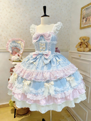 Sweet lolita strapdress - lolita,
