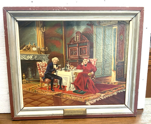 Joli tableau ancien xixème - tableau,