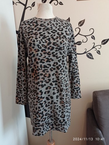 Robe léopard zara - léopard, réf