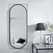 FineBuy Miroir Murale Métal