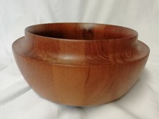 Vintage Teak Bowl Mid Century