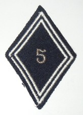 INSIGNE TISSU LOSANGE DE BRAS