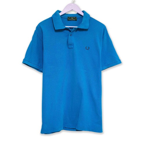 Polo fred perry bleu uni - perry,