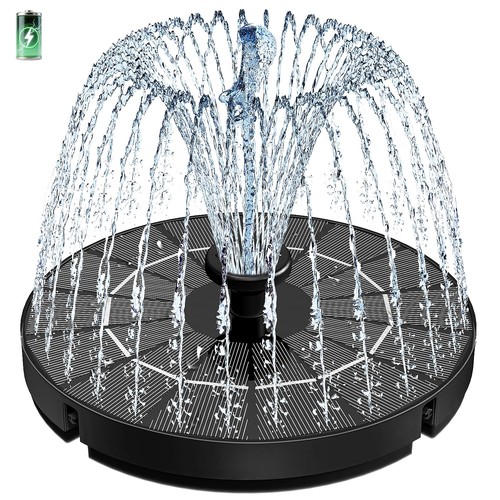 Fontaine solaire flottante - fontaine,