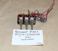 Kenwood TS-830S RIT/XIT/NOTCH