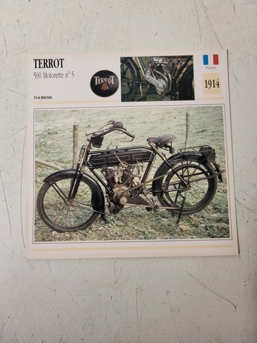 Carte fiche moto édition - fiche,
