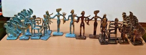 Ancien jeux échec bronze - en,