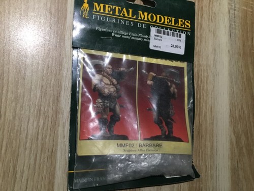 Maquette figurine metal - figurine.,
