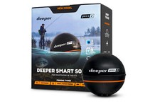 Deeper Pro + 2 Wi-Fi GPS Échosondeur Sonar Pour Jeter - Sondeur Elite Fishfinder