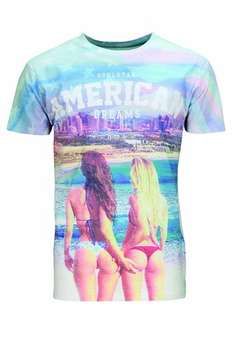 Grand shirt homme plage - grand, t-shirt