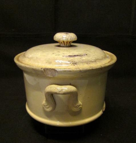 Rare terrine ancien pot - terrine, foie