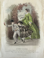 Lot de 10 RARE gravures