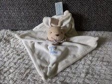 A5 blanket and company rabbit brown beige white flat square collar 