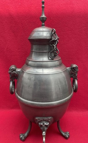 Théière ancienne étain - théière,