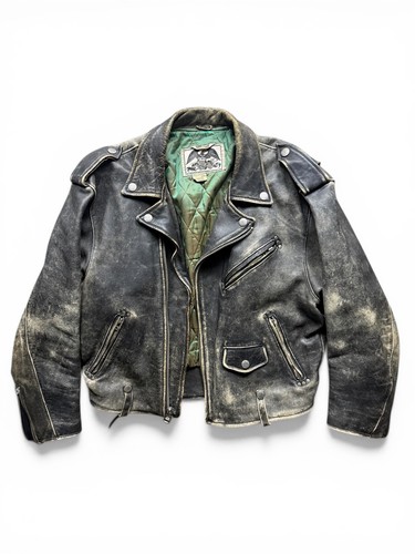 Avirex veste cuir marron - veste,