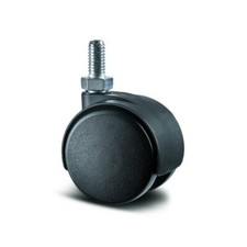 Roulette pivotante table et bureau - tige filetée - ø40mm- Lumina TENTE