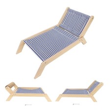 Cat Hammock Prevent Shaking Wooden Frame Swing Chair Kitten Raised Bed With