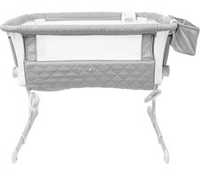 Baby Delight Beside Me Dreamer Somni Deluxe Bassinet and Beside Sleeper Grey