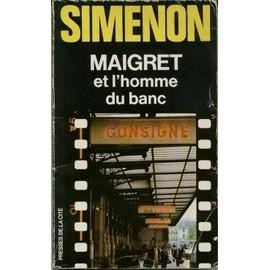 Livre maigret homme - et, du