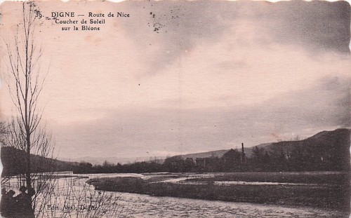 Digne les bains route de - route,
