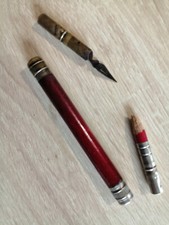 rare antique pencil pen holder model