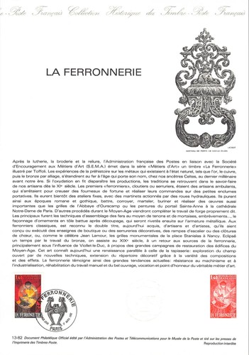 Document officiel 1982 - 1982, la