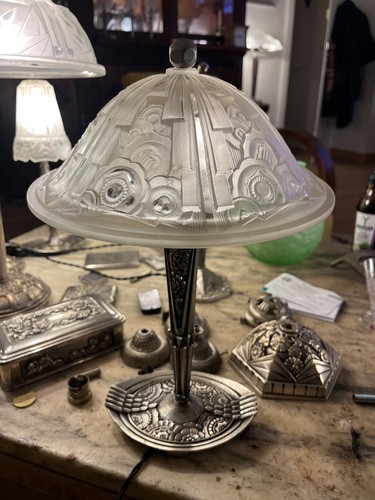 Lampe art deco 1930 - art,
