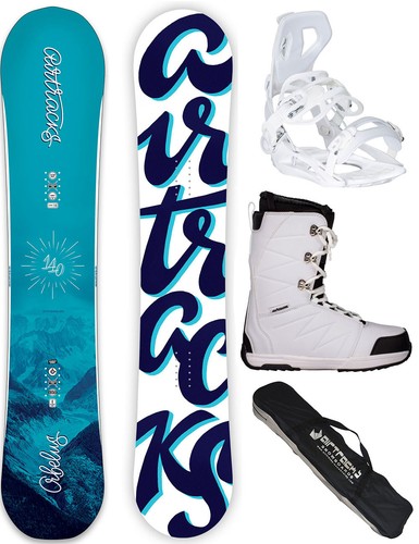 Airtracks set snowboard femme - set,