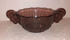 COUPE ART DECO EN VERRE MOULE PRESSE VSL BELGIQUE POUR VAL SAINT LAMBERT