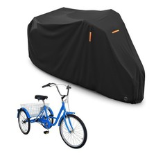 Housse de Protection Tricycle Adulte Imperm??able avec Pliage Compact et Sac de